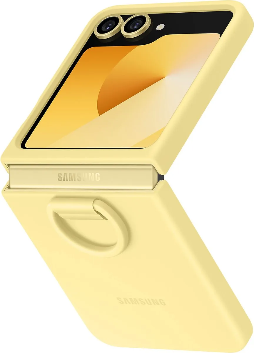 Samsung Galaxy Z Flip6 Silicone Hoesje - Geel EF-PF741TYEGWW
