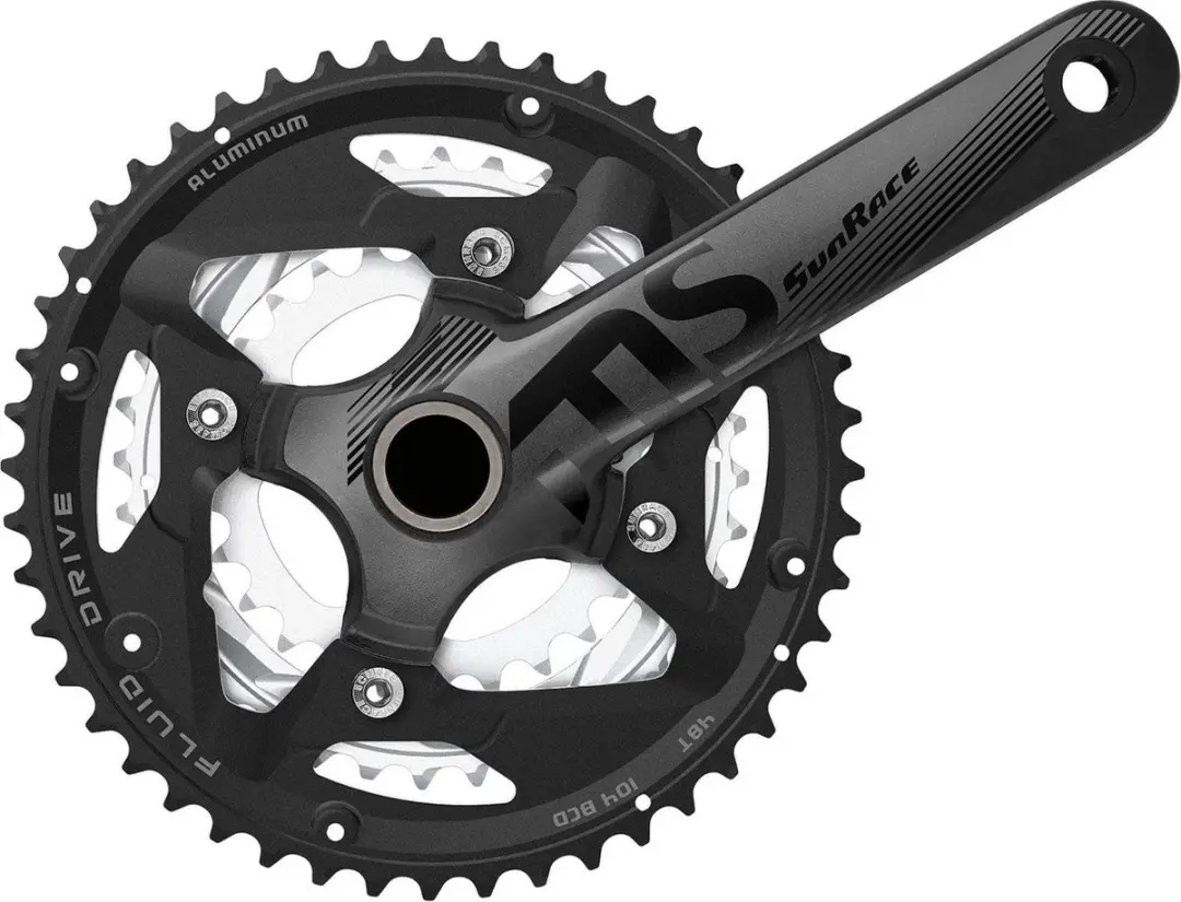 Sunrace FCMS50 Crankstel 40/30/22T 175mm