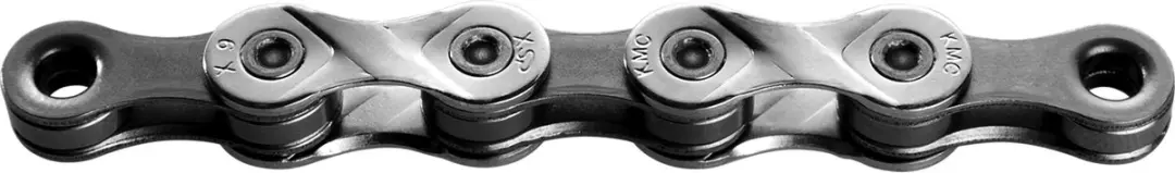 KMC X9 9-speed ketting 122 schakels - Zilver - afbeelding 2 van 5