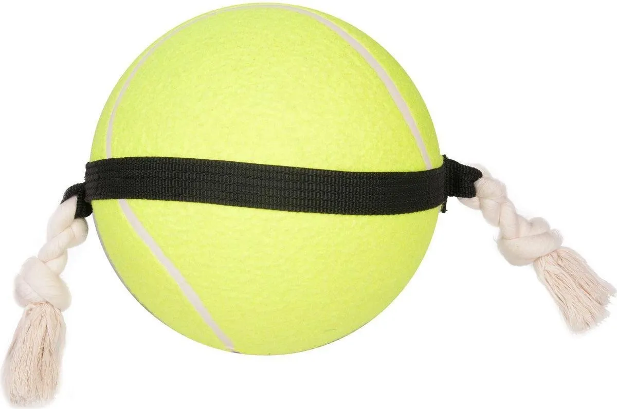 Flamingo Matchball Tennisbal met Touw - 50cm - Geel