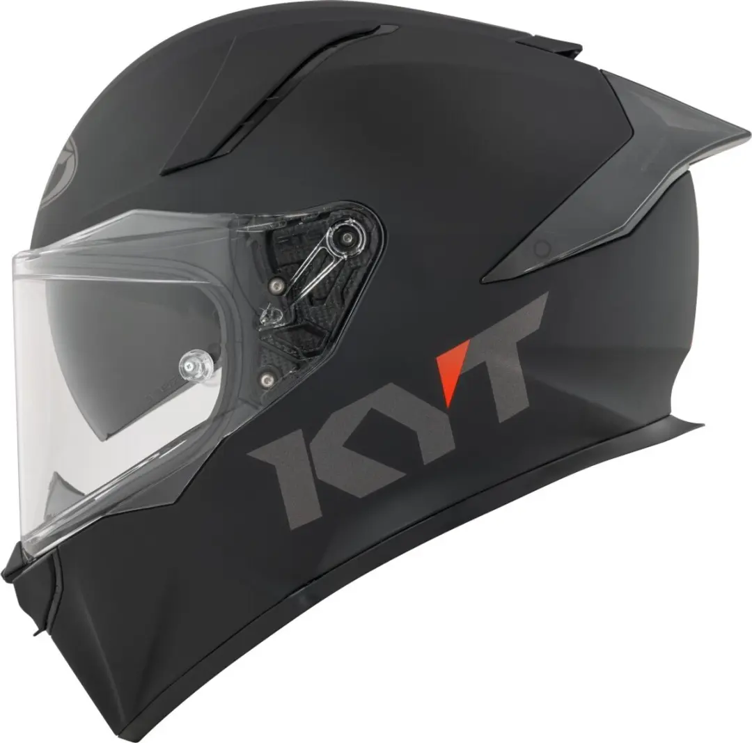 Kyt R2R Plain Mat Zwart Integraalhelm L - afbeelding 6 van 6