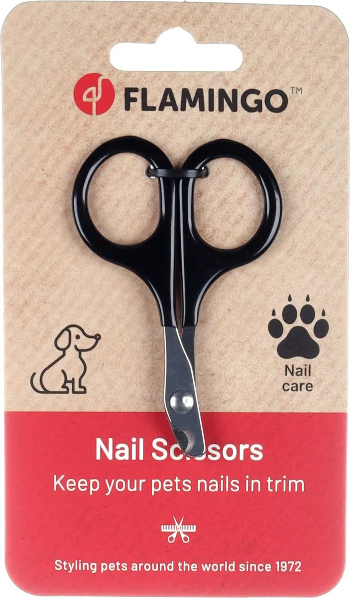 Flamingo Honden Nagelschaar - Zwart