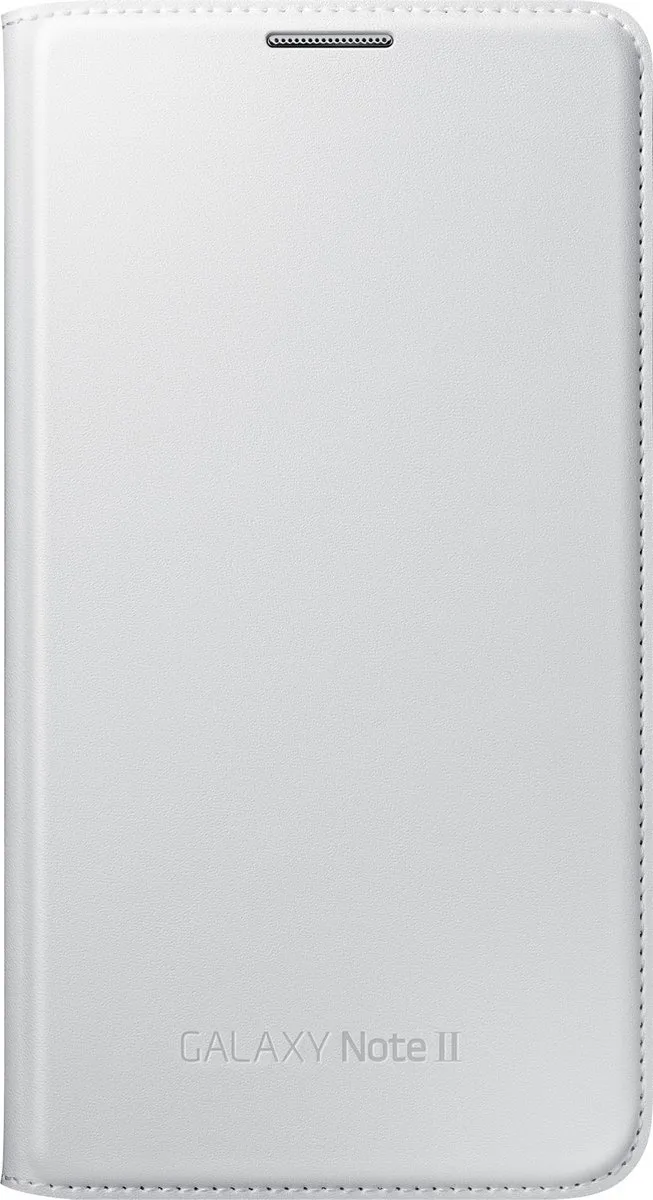 Samsung Flip Cover EF-NN710BWEGWW - Galaxy Note2 - Wit