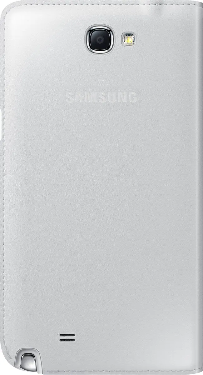 Samsung Flip Cover EF-NN710BWEGWW - Galaxy Note2 - Wit