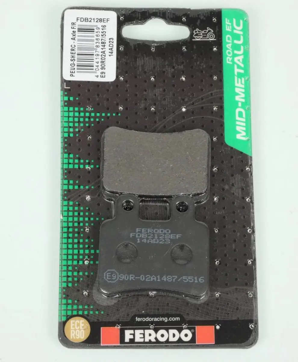 ferodo remblokjes voor moto derbi 125 senda sm baja eu3 2010 t/m 2013 ar nieuw