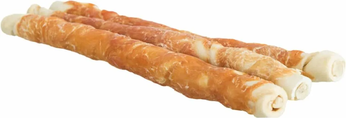 Trixie Meat Rawhide Sticks Kip 50 Stuks - 25 cm - afbeelding 2 van 4