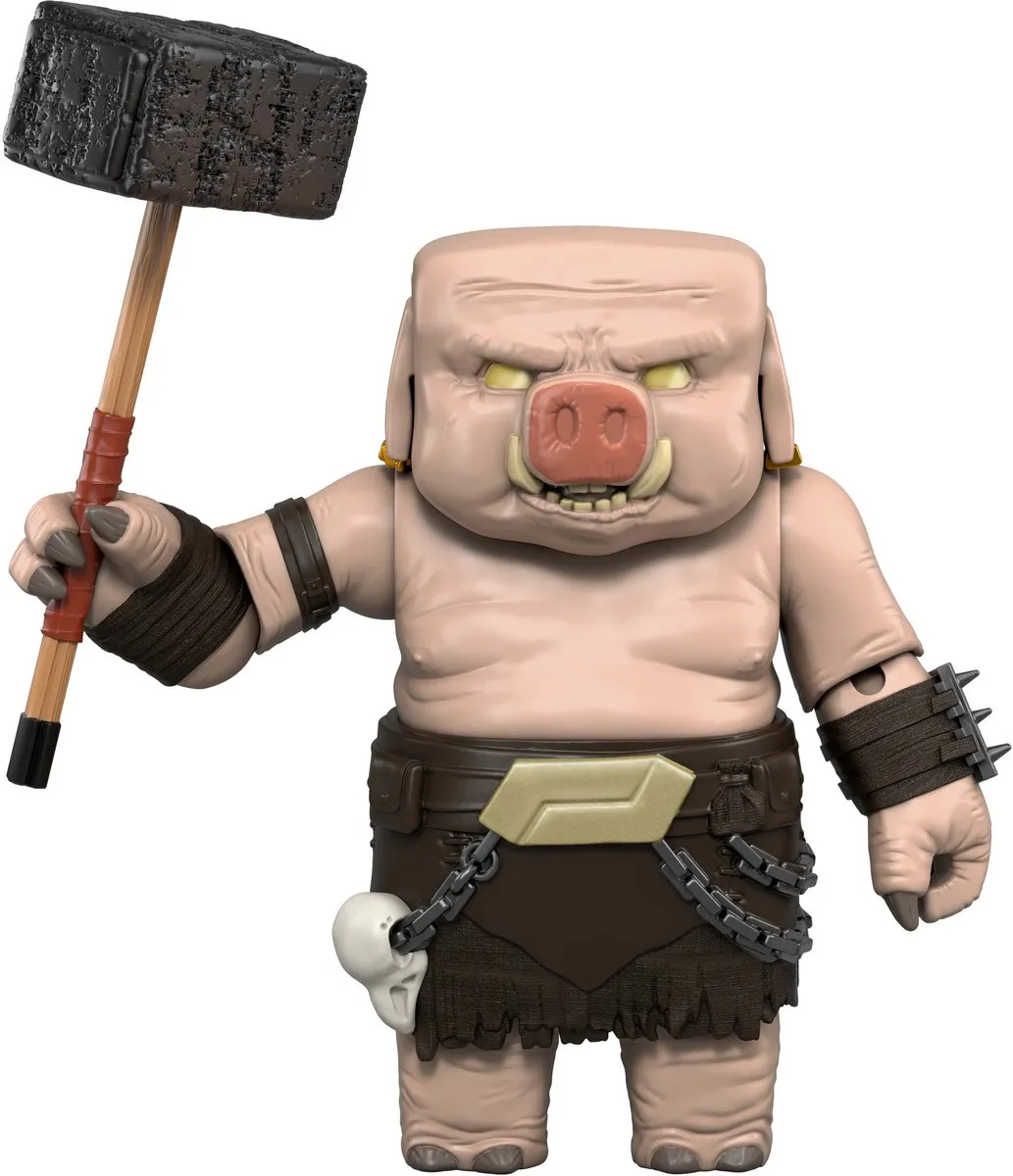 Minecraft Piglin Warrior Figure, 6 jaar, Meerkleurig