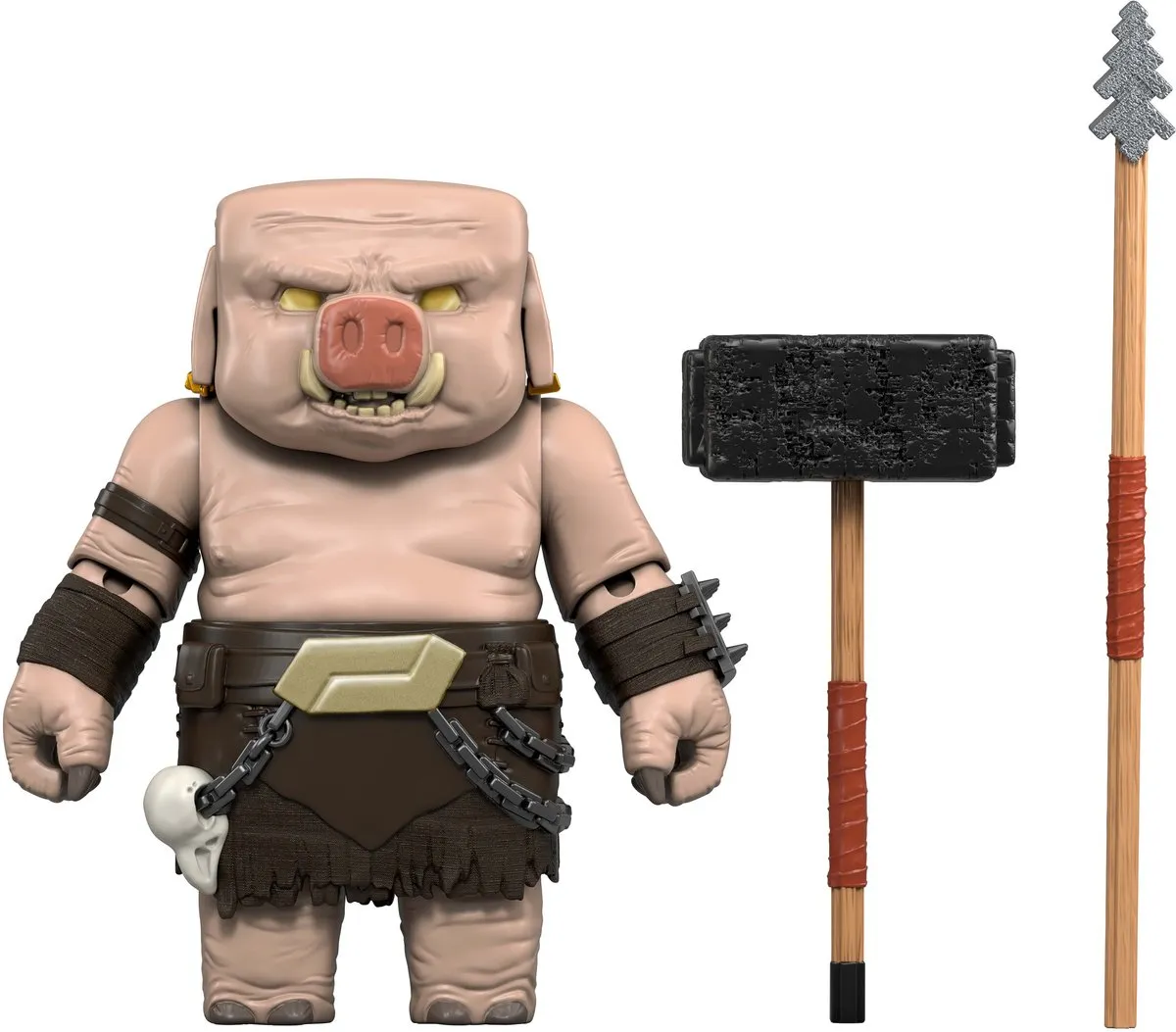 Minecraft Piglin Warrior Figure, 6 jaar, Meerkleurig