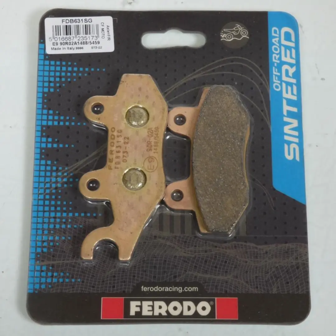ferodo remblokje voor motorfiets cagiva 500 canyon 1996 tot 2002 m100aa / ar nie