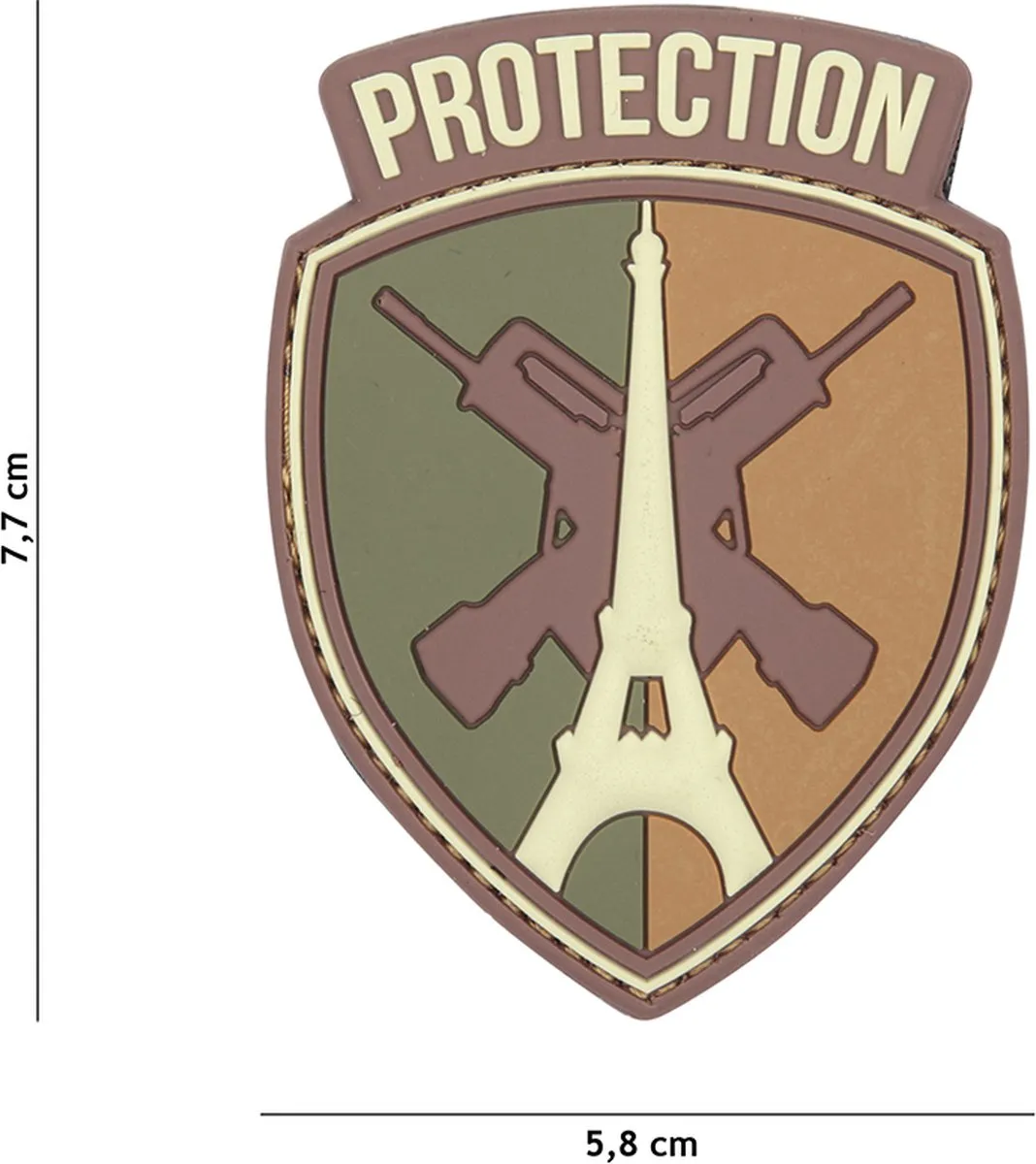 101 Inc Embleem 3D PVC Protection