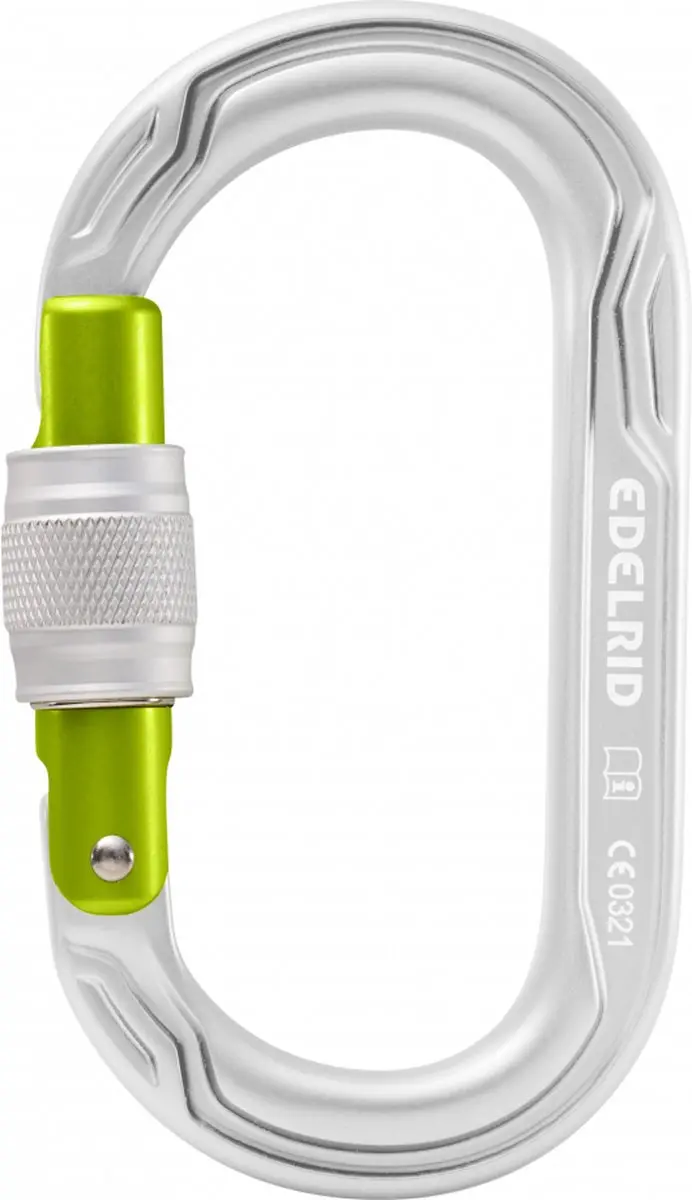Edelrid Oval Power 2500 Screw karabijnhaak