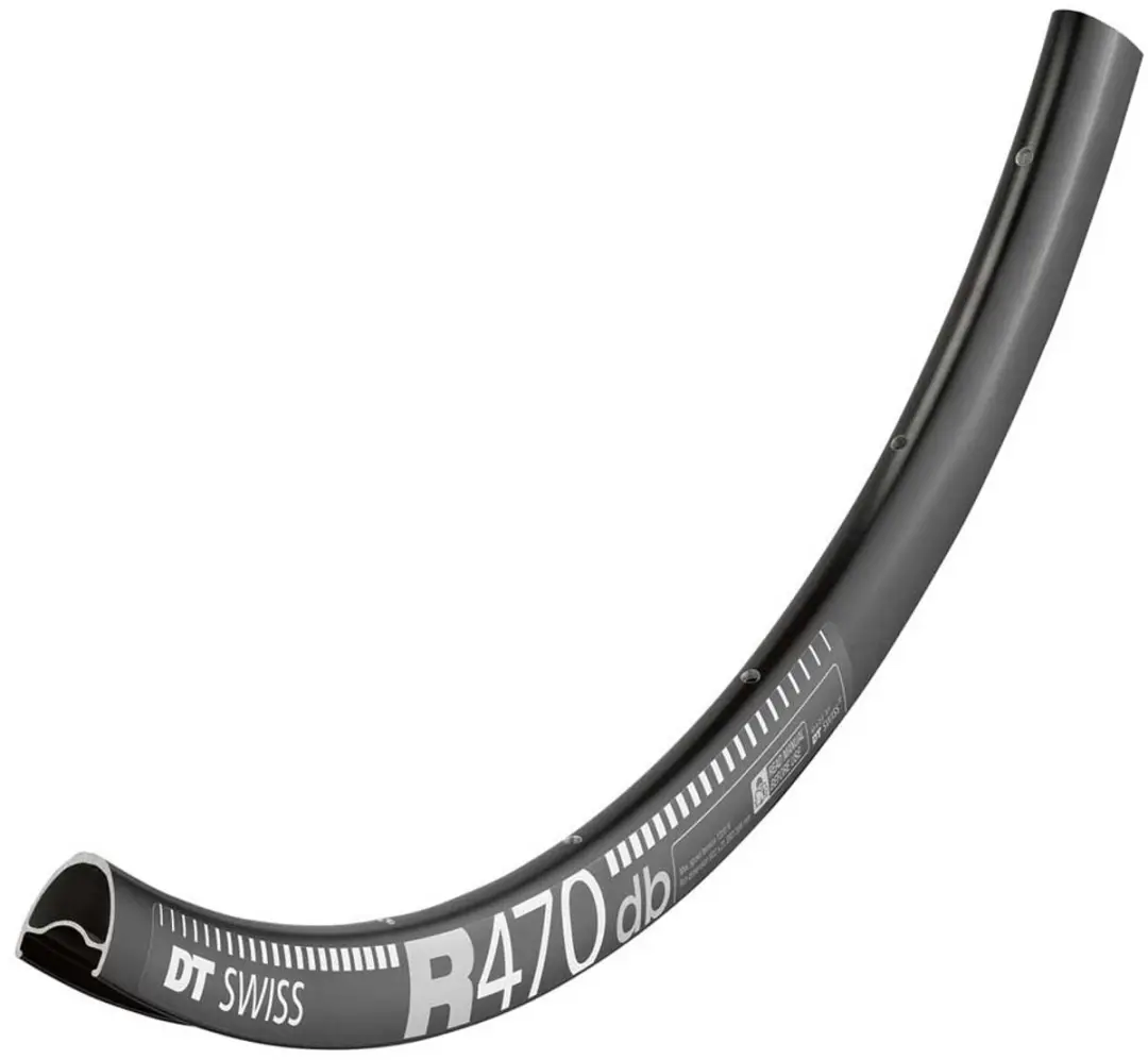 Dt Swiss R 470 700 23 Db Vi Disc Tubeless Racefietsvelg Zilver 700C 28H