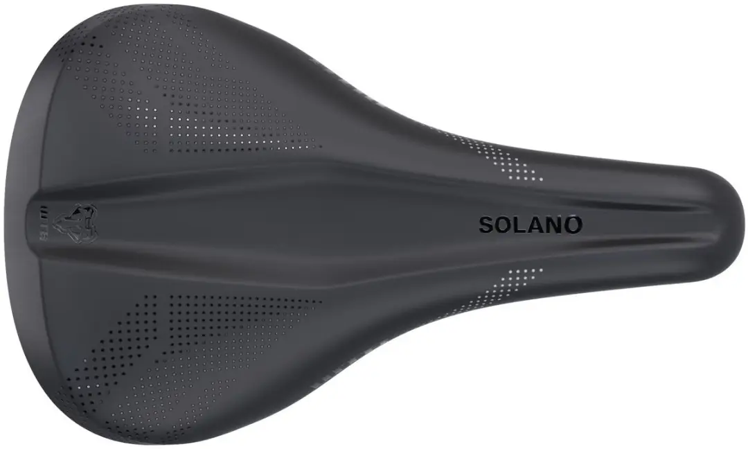 Merkloos Titanium Fietszadel