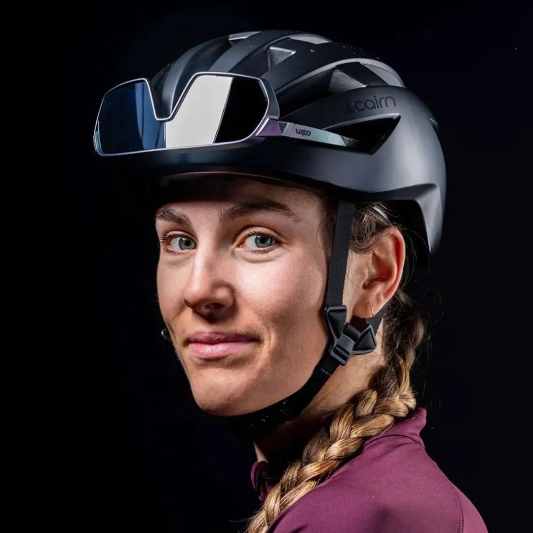 Cairn Atom Fietshelm - Mat Grijs - Maat S - afbeelding 4 van 5