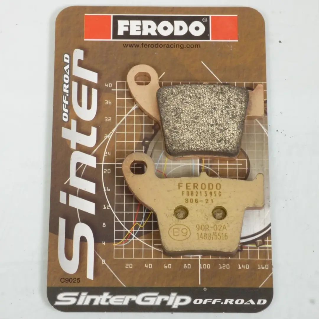 ferodo remblokje voor motorfiets fantic 125 motard 2017 n-tl125sm-r / ar nieuw