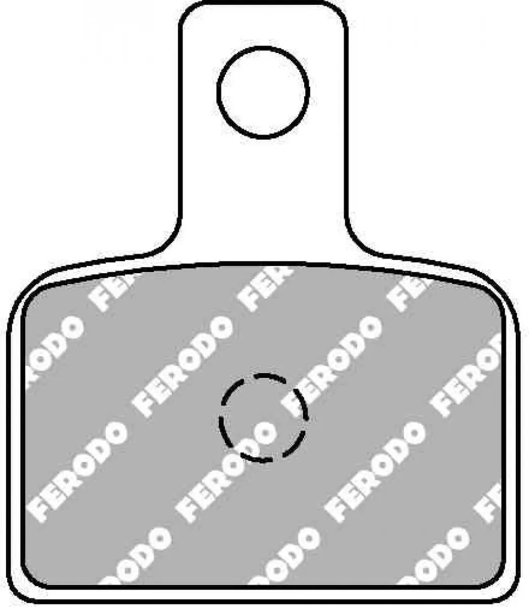 Plaquette de frein Ferodo pour Moto Beta 300 EVO 2012 à 2015 AR Neuf