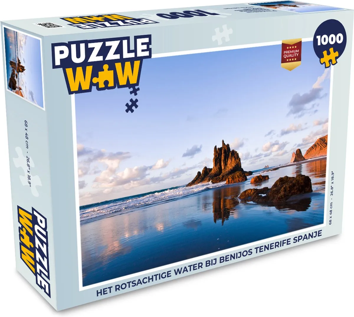 PuzzleWow Benijos Tenerife Legpuzzel 1000 Stuks