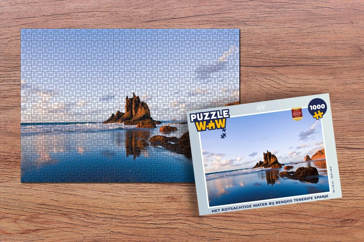 PuzzleWow Benijos Tenerife Legpuzzel 1000 Stuks - Multicolor
