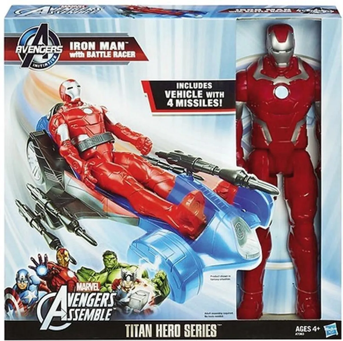 Marvel Avengers Actiefiguur met Voertuig A7363-E27