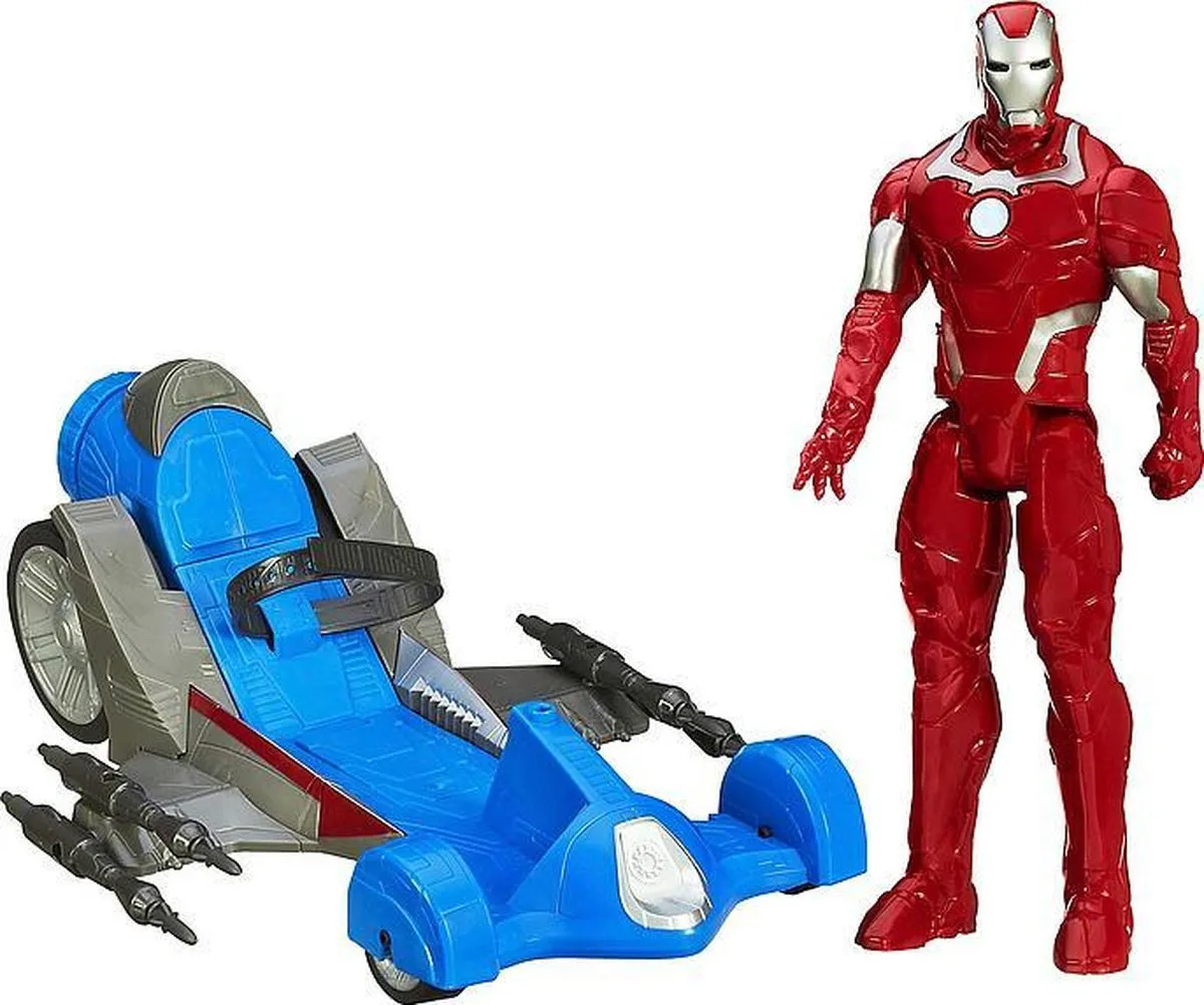 Marvel Avengers Actiefiguur met Voertuig A7363-E27