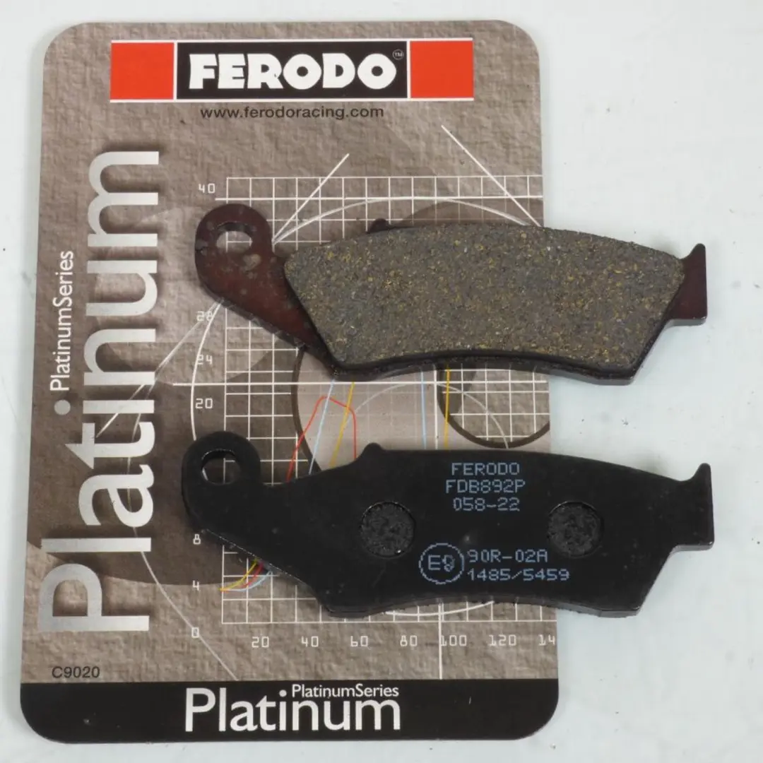 Plaquette de frein Ferodo pour Auto CG08C / AV / FDB892P Neuf