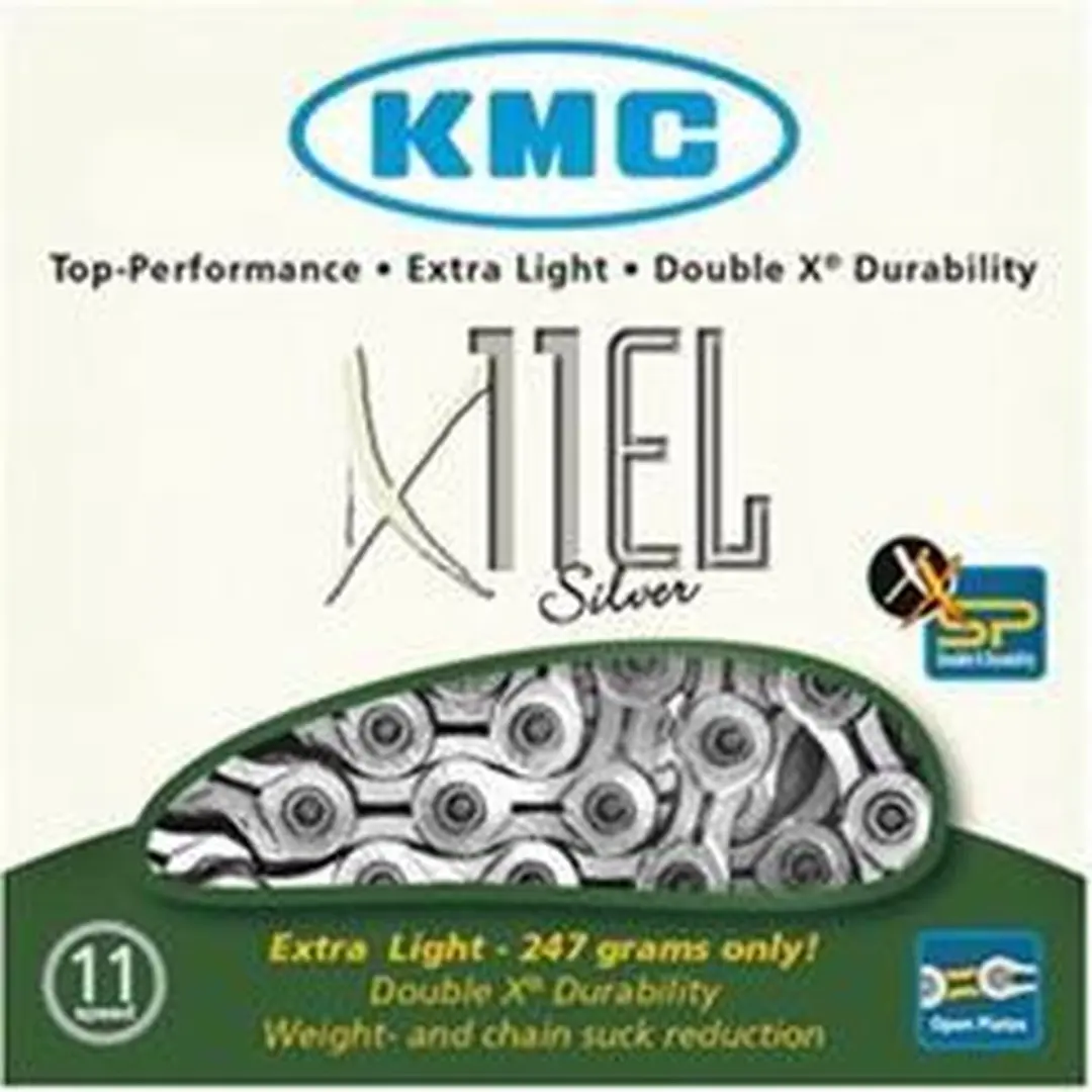 KMC X11EL Fietsketting 118 schakels - Zwart - afbeelding 4 van 6
