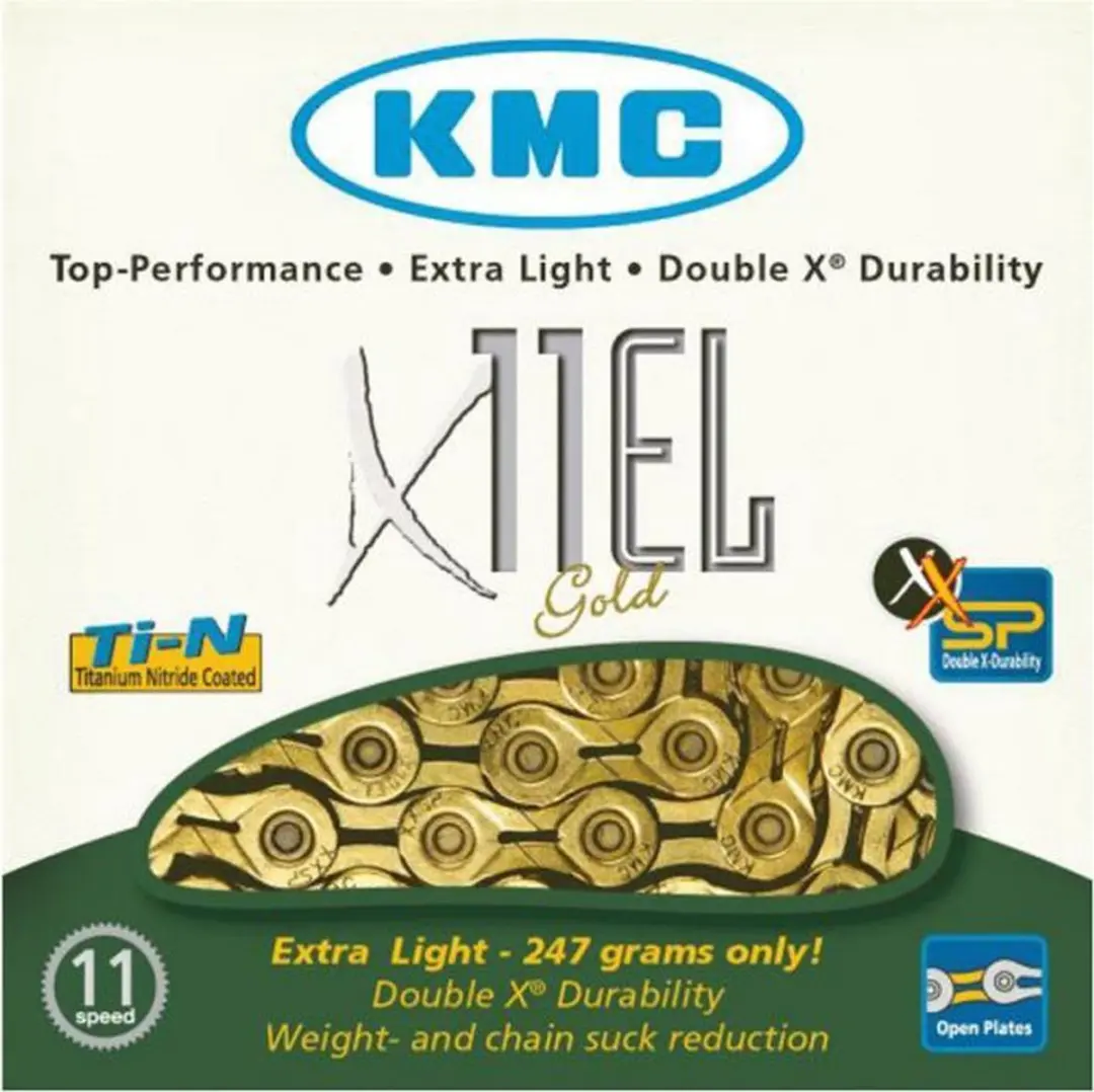KMC X11EL Fietsketting 118 schakels - Zwart - afbeelding 3 van 6
