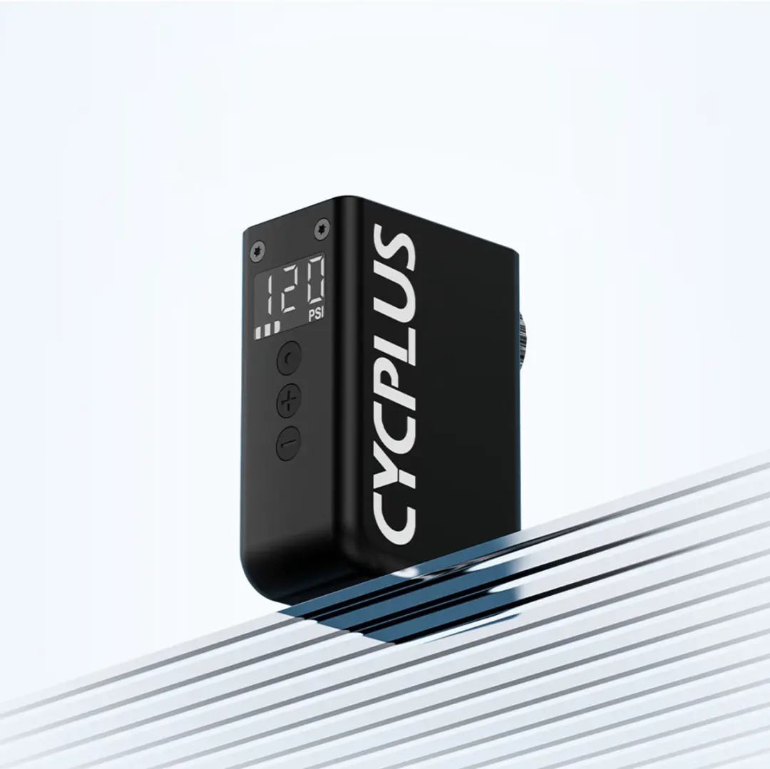 Cycplus AS2 ULTRA mini ultralichte elektrische fietspomp met accu