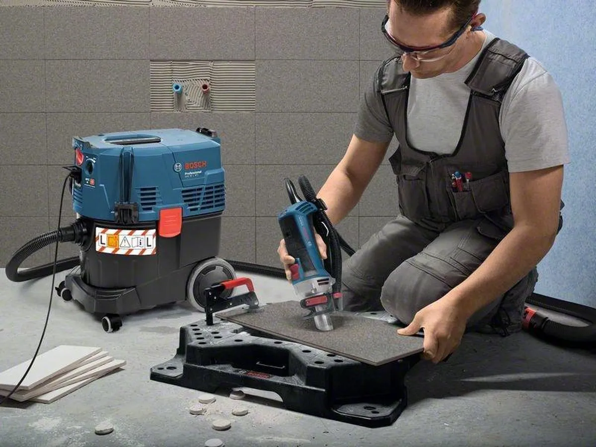 Bosch Professional GAS 35 L AFC Stofzuiger - 1380W - Blauw