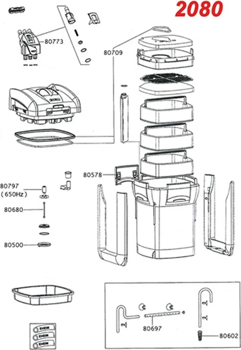 Eheim Adapter voor 2080/2180 - afbeelding 4 van 6