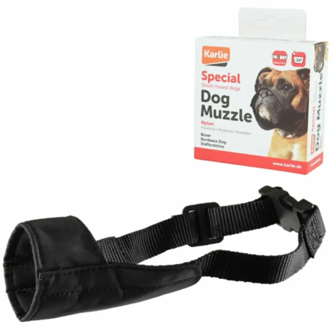 Duvo+ Speciale Nylon Bozal Voor Boxer Hond