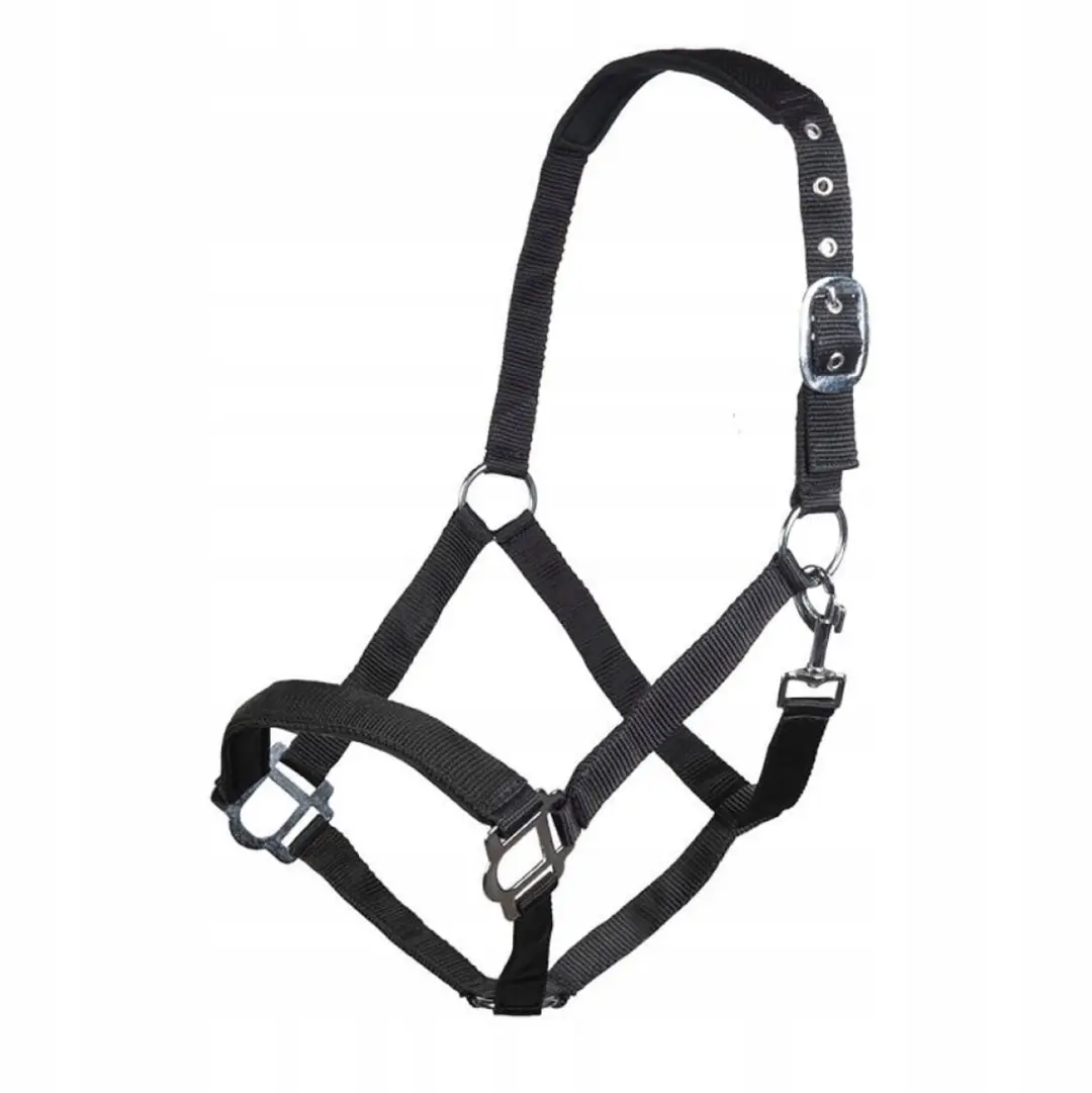 HKM Sydney Style Kantara met Neus- en Nekbescherming, Zwart, XFULL