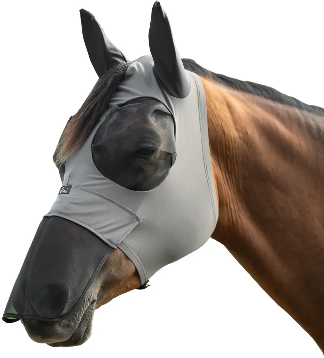 HKM vliegenmasker XL moerasgrijs