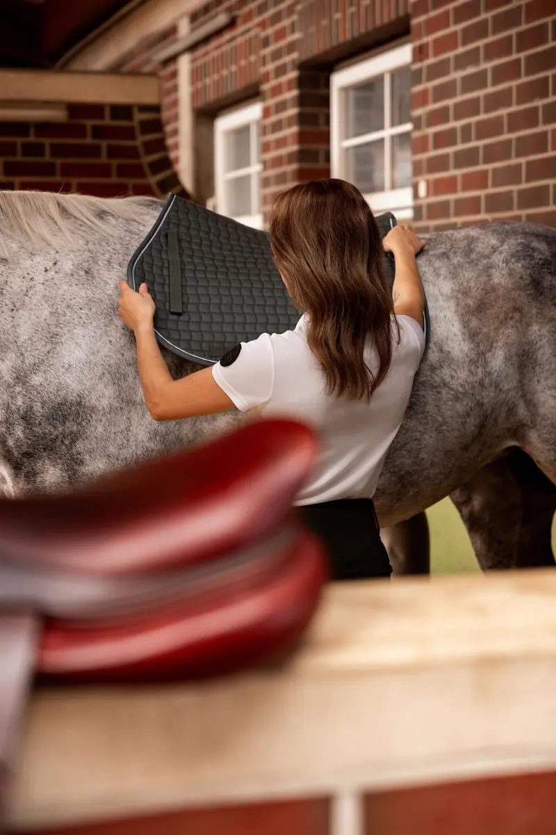 Horze Adepto Zadeldek Pony - Groen - afbeelding 5 van 6