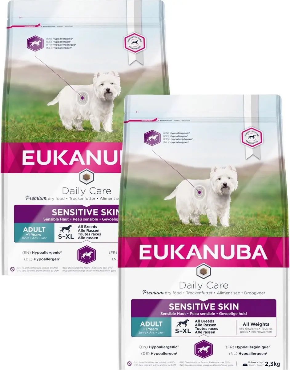 Eukanuba Dog Sensitive Skin Kip