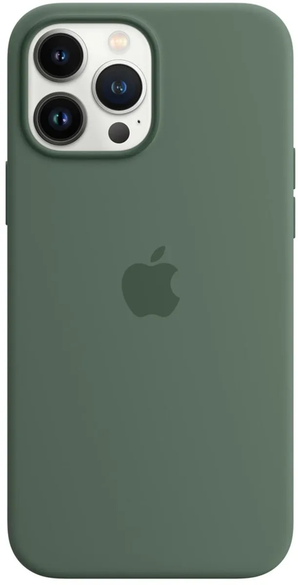 Apple Siliconen Hoesje MagSafe iPhone 13 Pro Max MN6C3ZM/A - Eucalyptus