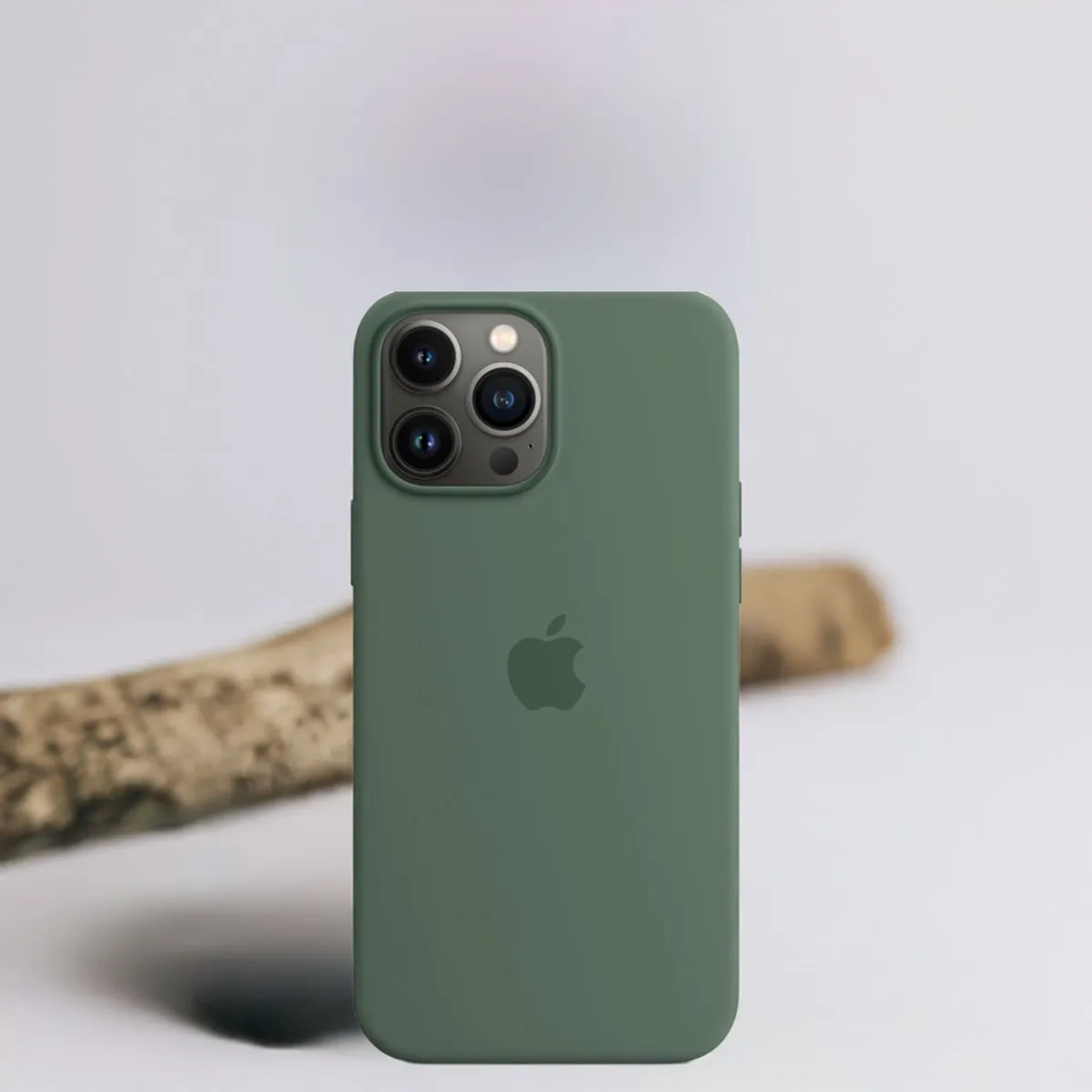 Apple Siliconen Hoesje MagSafe iPhone 13 Pro Max MN6C3ZM/A - Eucalyptus