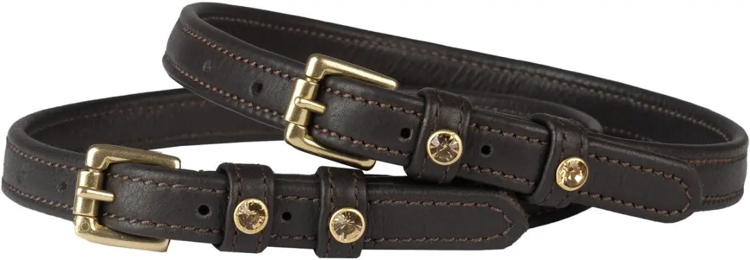 Horka Double Leather Diamond Per Pair Spoorriemen Bruin