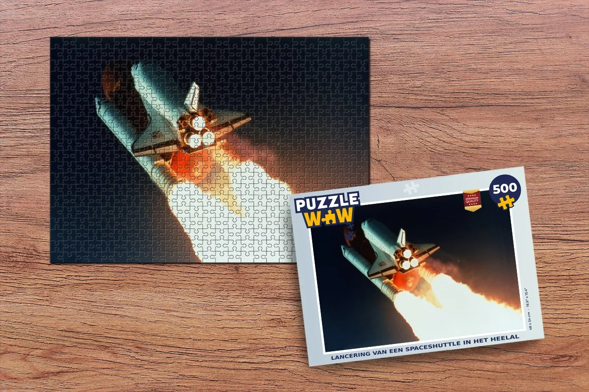PuzzleWow Ruimtevaart Puzzel 500 Stuks