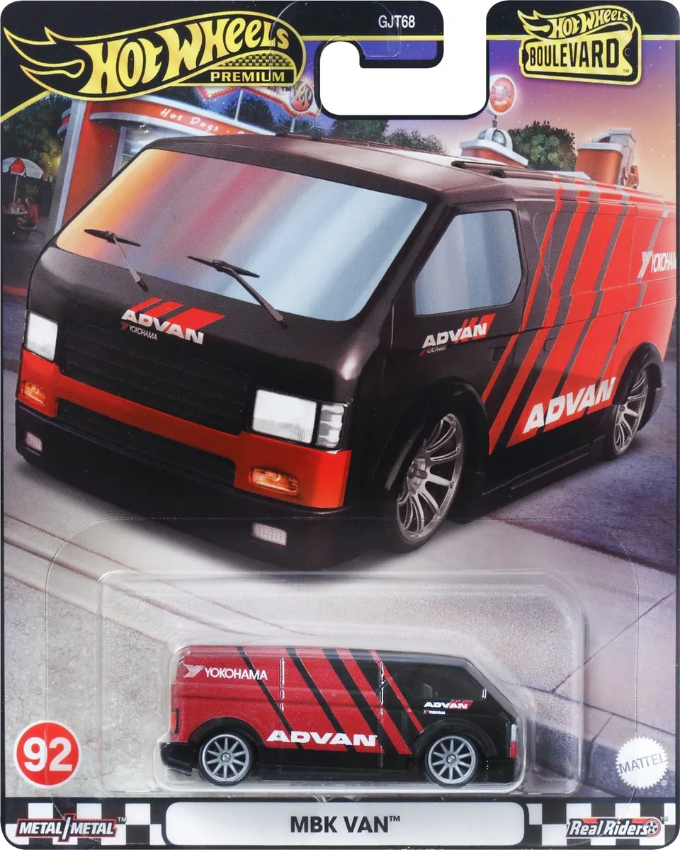 Hot Wheels MBK Van Advan Boulevard HRT67 Auto