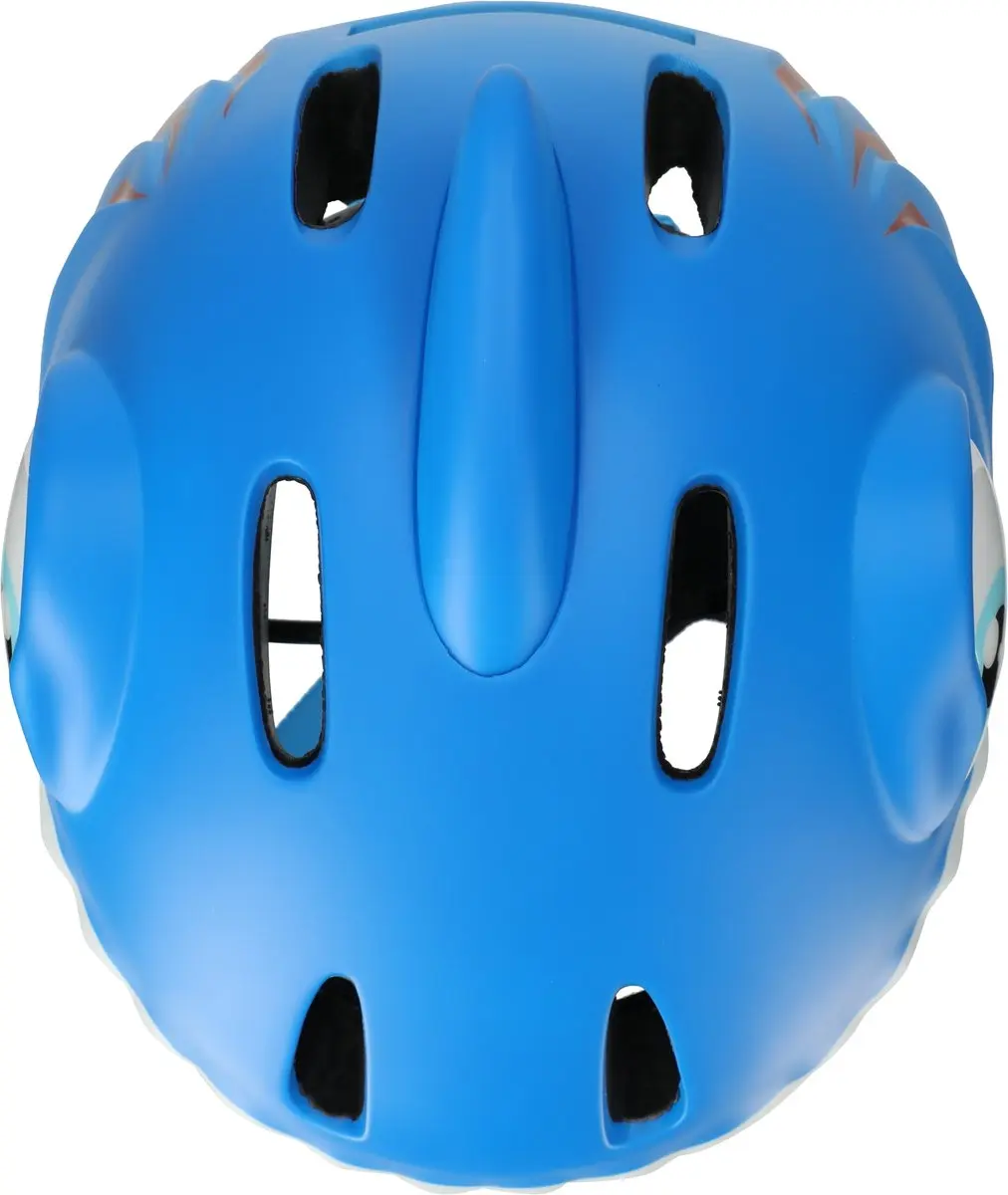 Crazy Safety Kinderfietshelm Blauwe Haai S - afbeelding 3 van 6