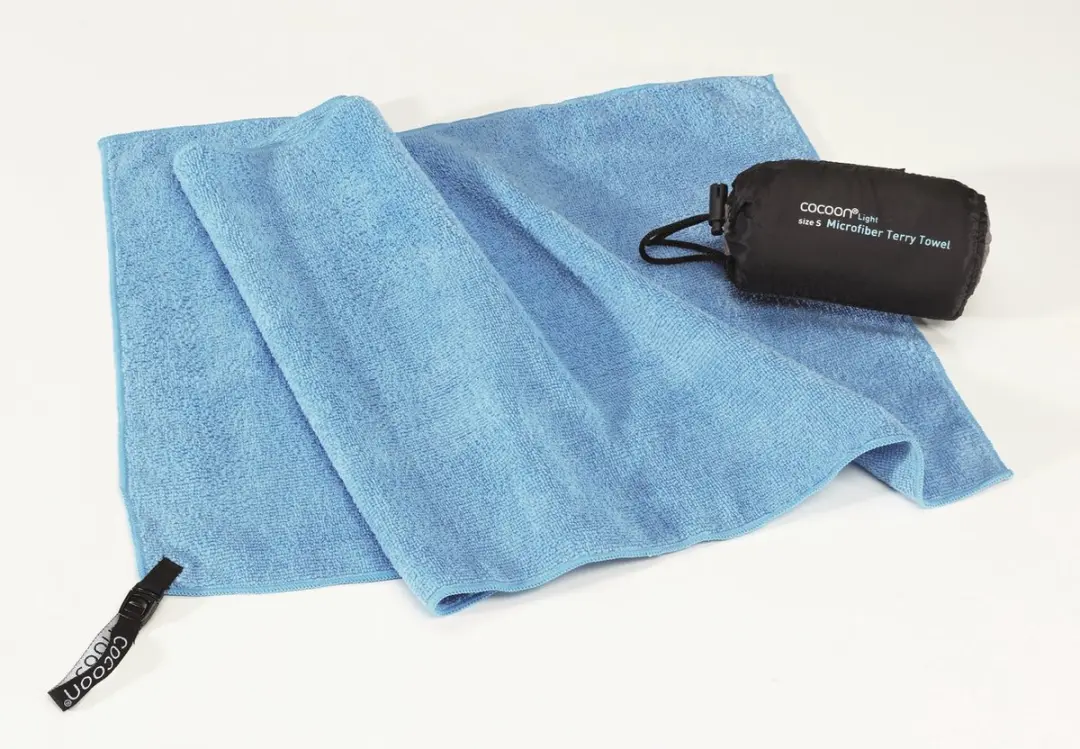 Cocoon Terry Towel Ultralight Large Lichtblauw