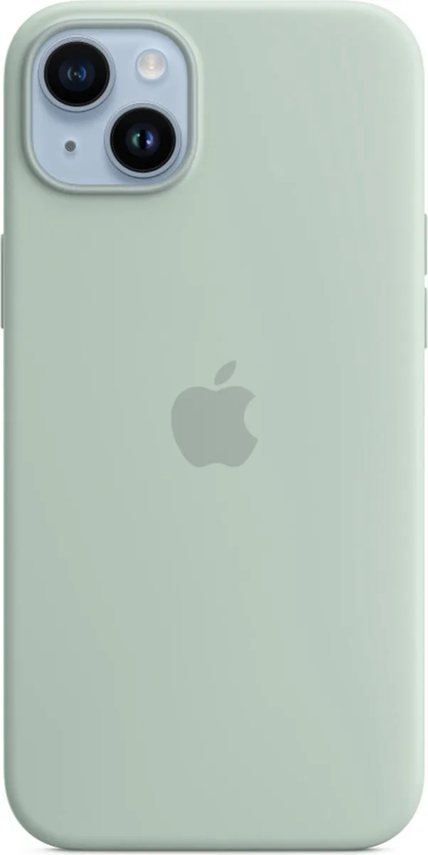 Apple Siliconen Hoesje iPhone 14 Plus MagSafe - Agavegroen MPTC3ZM/A