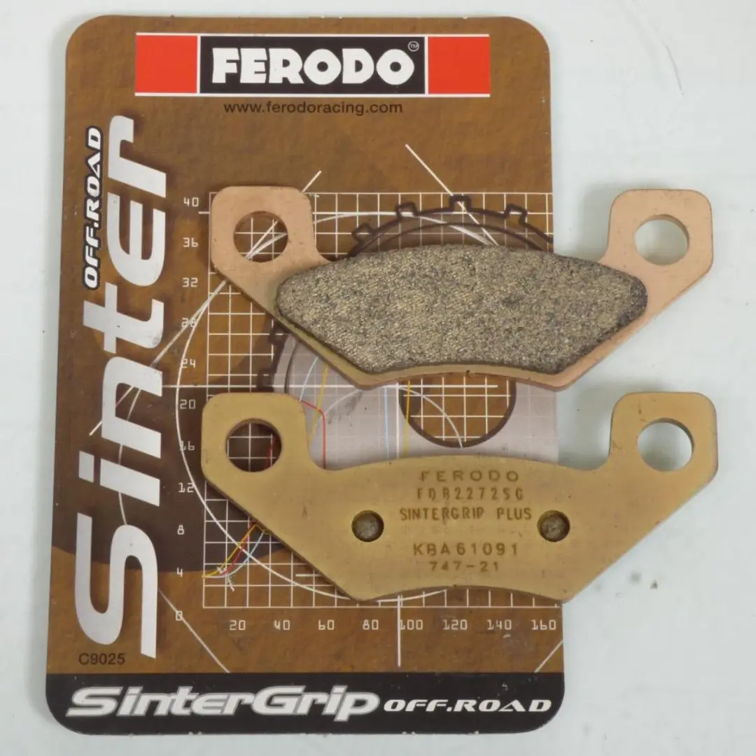 Plaquette de frein Ferodo pour Quad CAN-AM 450 DS X MX 2009 à 2016 AR Neuf