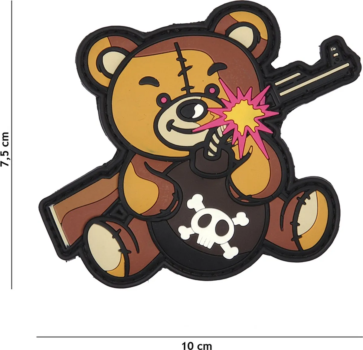 101 Inc Embleem 3D PVC Terreur Teddy