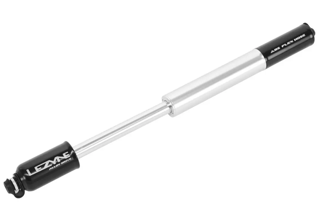 Lezyne Alloy Drive Mountainbike handpomp Medium Zwart/Zilver - afbeelding 6 van 6
