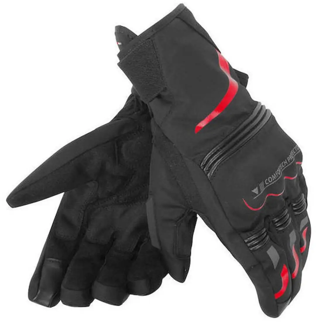 Dainese Tempest Unisex D-Dry Kort Zwart Rood