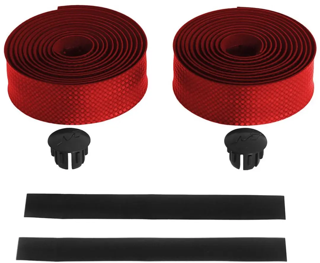 MASSI Carbon Gel Elite Stuurlint Rood - afbeelding 2 van 4