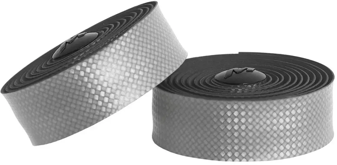 Massi Ribbon Carbon Gel Elite Stuurlint Grijs