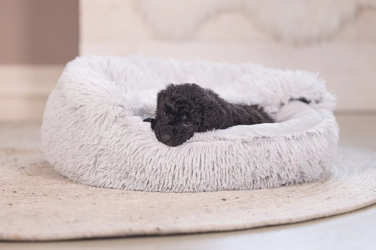 Beeztees Puppy Ligbed Kiki Hondenmand - Grijs 50x50x15cm